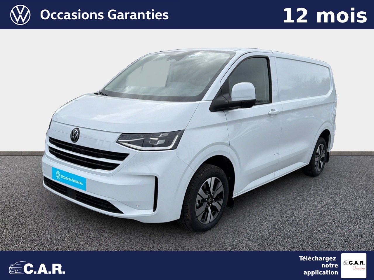 Occasion VOLKSWAGEN TRANSPORTER VAN L1H1 2.0 TDI 150 BVA8