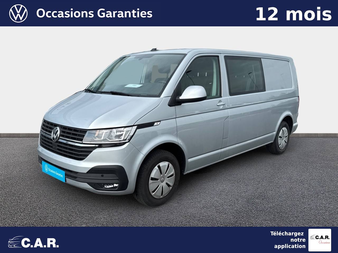 Occasion VOLKSWAGEN TRANSPORTER 6.1 VAN L2H1 2.0 TDI 150CH DSG7 EU6