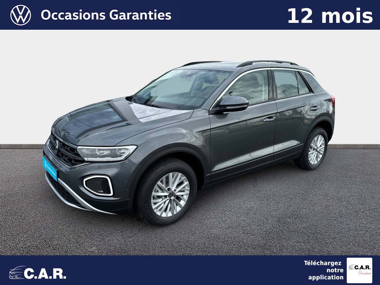 Occasion VOLKSWAGEN T-Roc 1.5 TSI EVO 150 Start/Stop DSG7 Life Plus