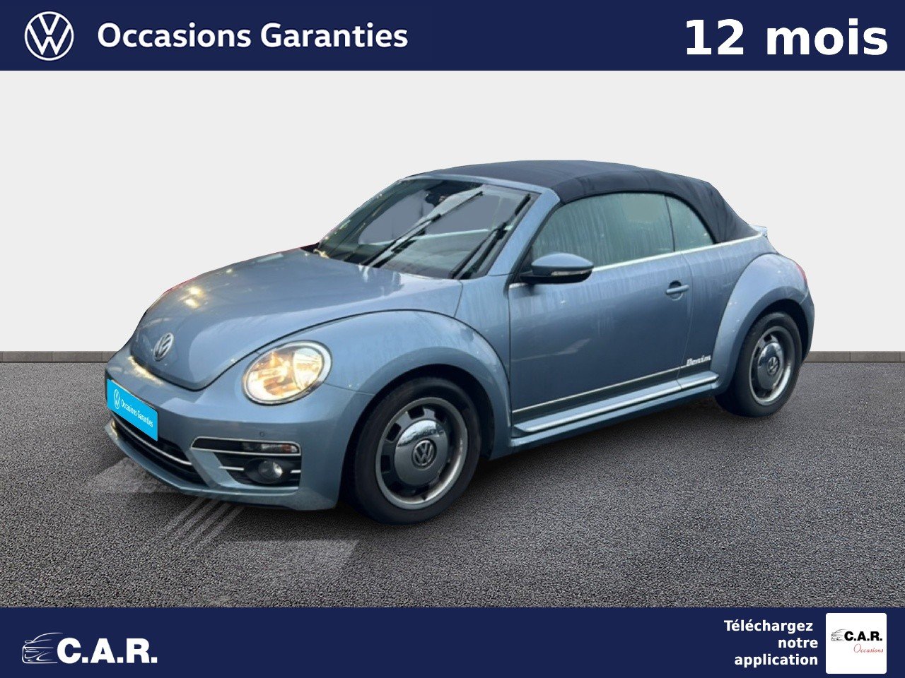 Occasion VOLKSWAGEN Coccinelle Cabriolet 2.0 TDI 110 BMT