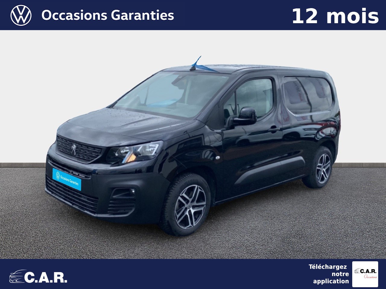 Occasion PEUGEOT PARTNER FOURGON STANDARD 650 KG BLUEHDI 130 S&S EAT8
