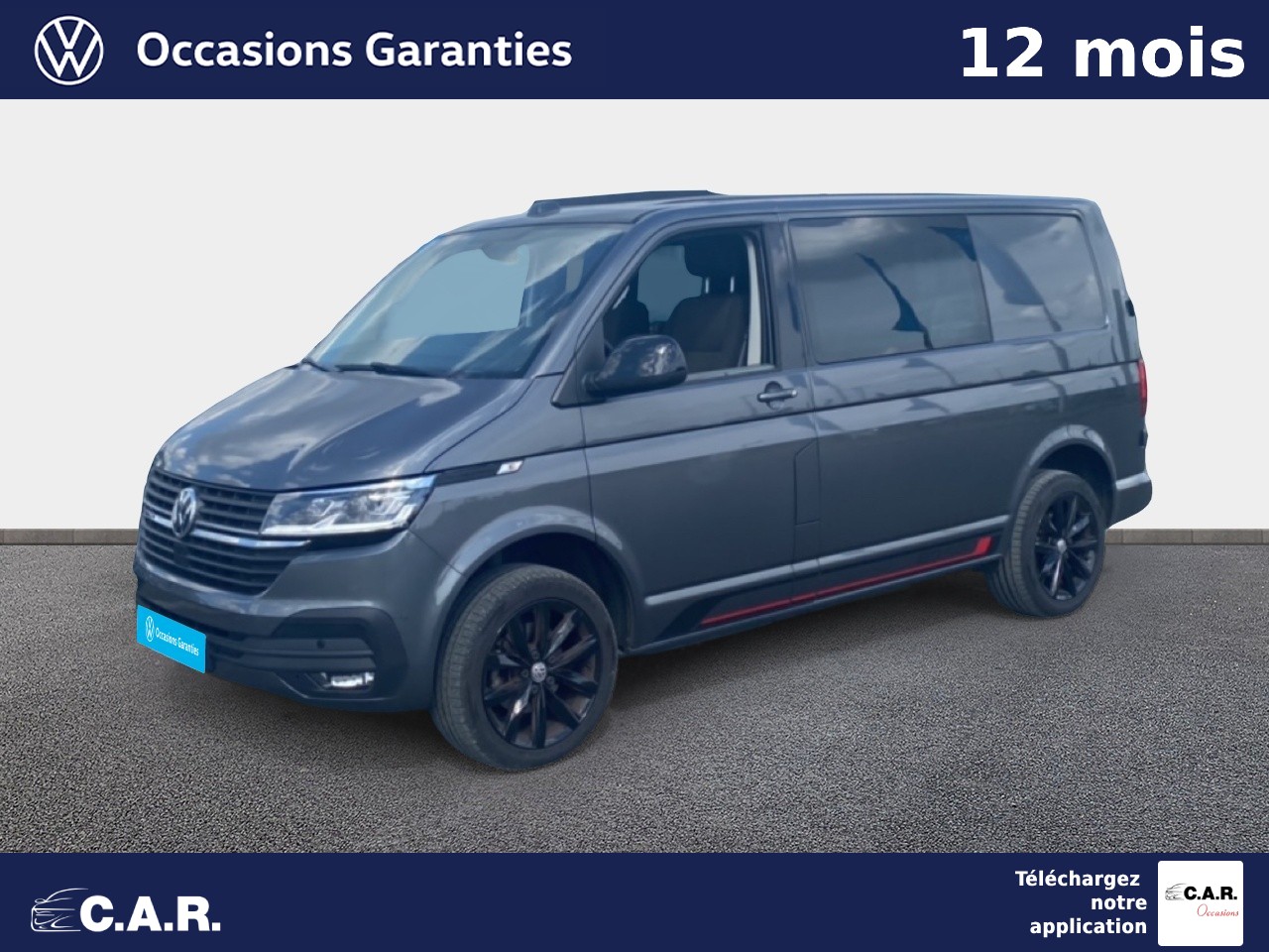 VOLKSWAGEN TRANSPORTER CHASSIS CABINE occasion Cognac