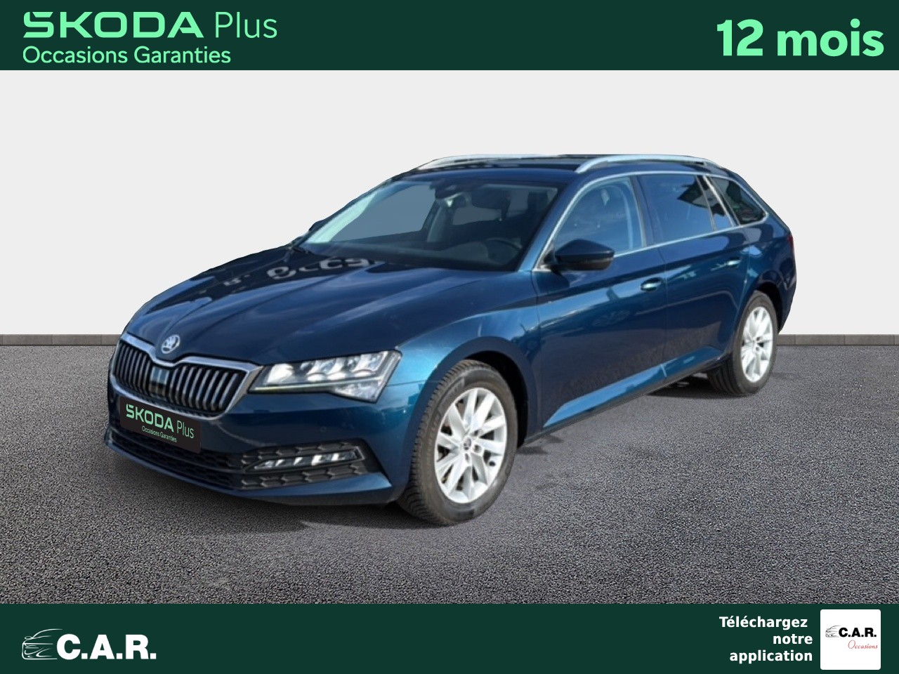 Occasion SKODA Superb Combi 2.0 TDI 150 SCR DSG7